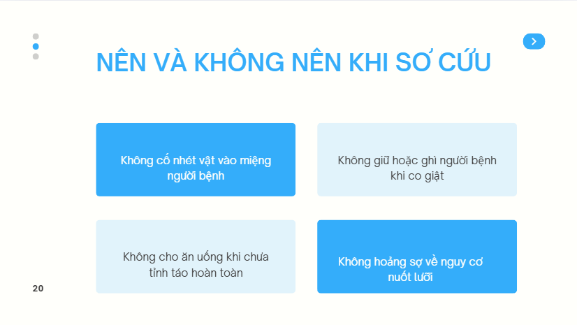 4. Những điều nên và không nên làm